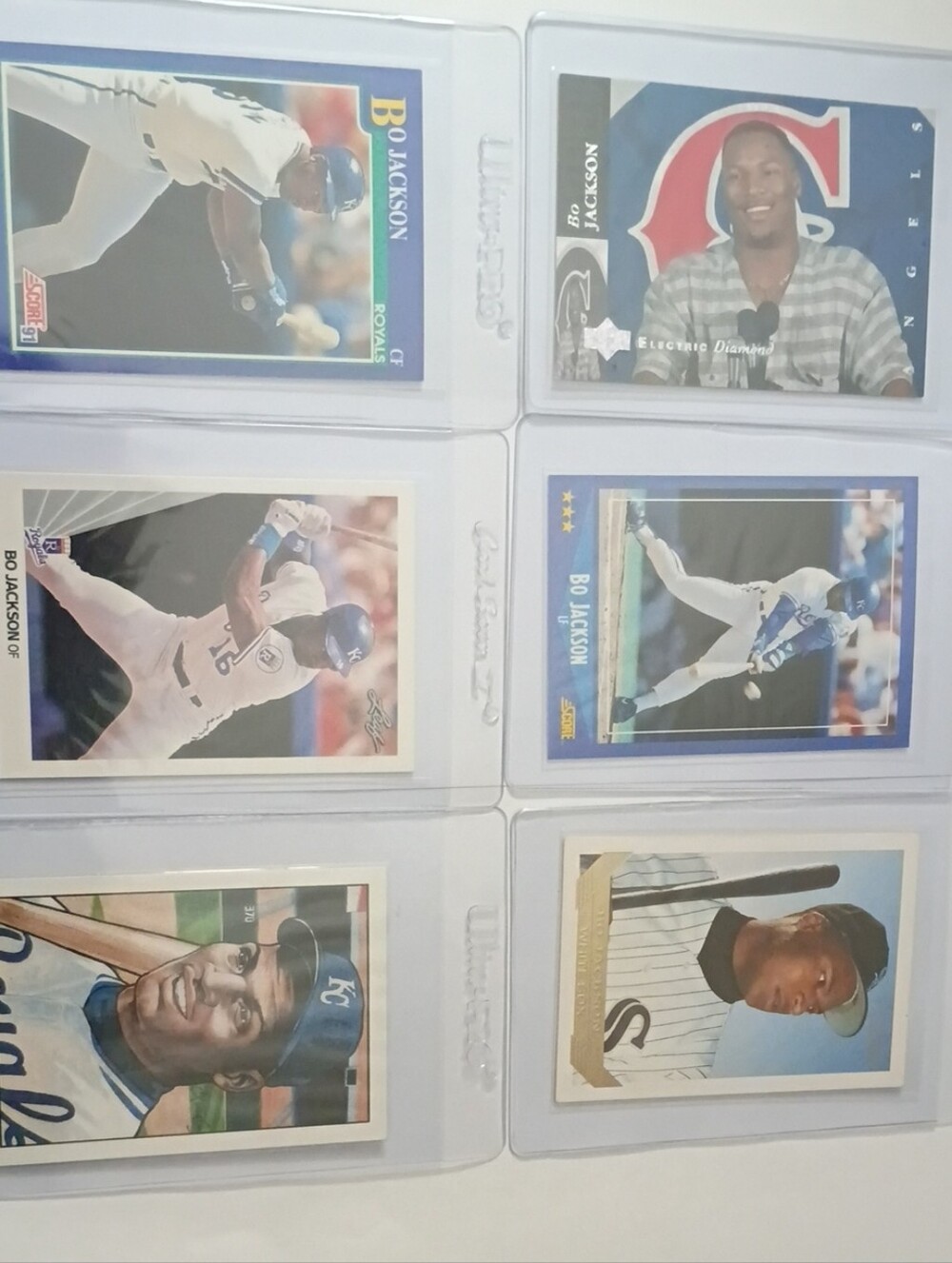 Baseball Card Collection Protective Sleeves - Clear (Set)